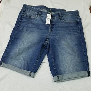 Denim bicycle short